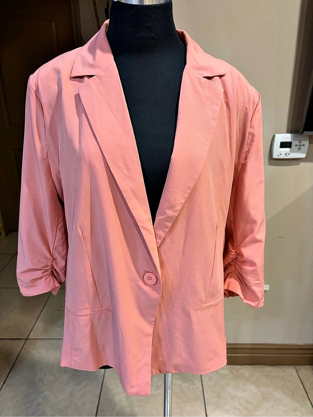Pink Lightweight Blazer